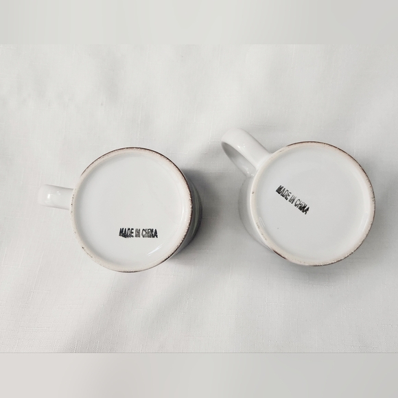 WICKED Broadway Musical Coffee Mug Tea Cup Ceramic 2013 2 set Collectible Elphab - Picture 6 of 7